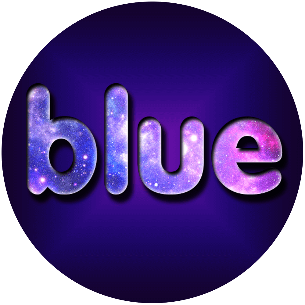 Blue Kik icon
